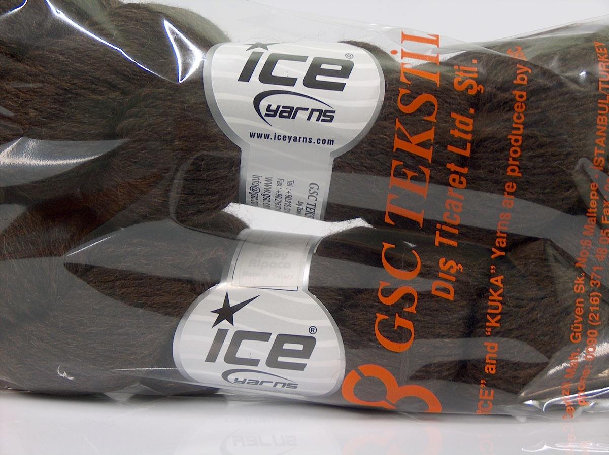 Baby Alpaca Natural Colors Dark Brown