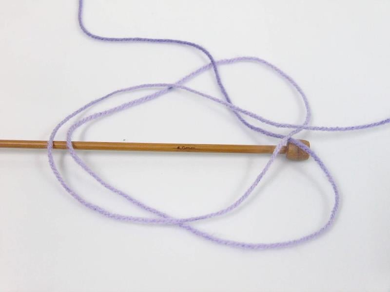 Baby Batik Cream, Lilac Shades