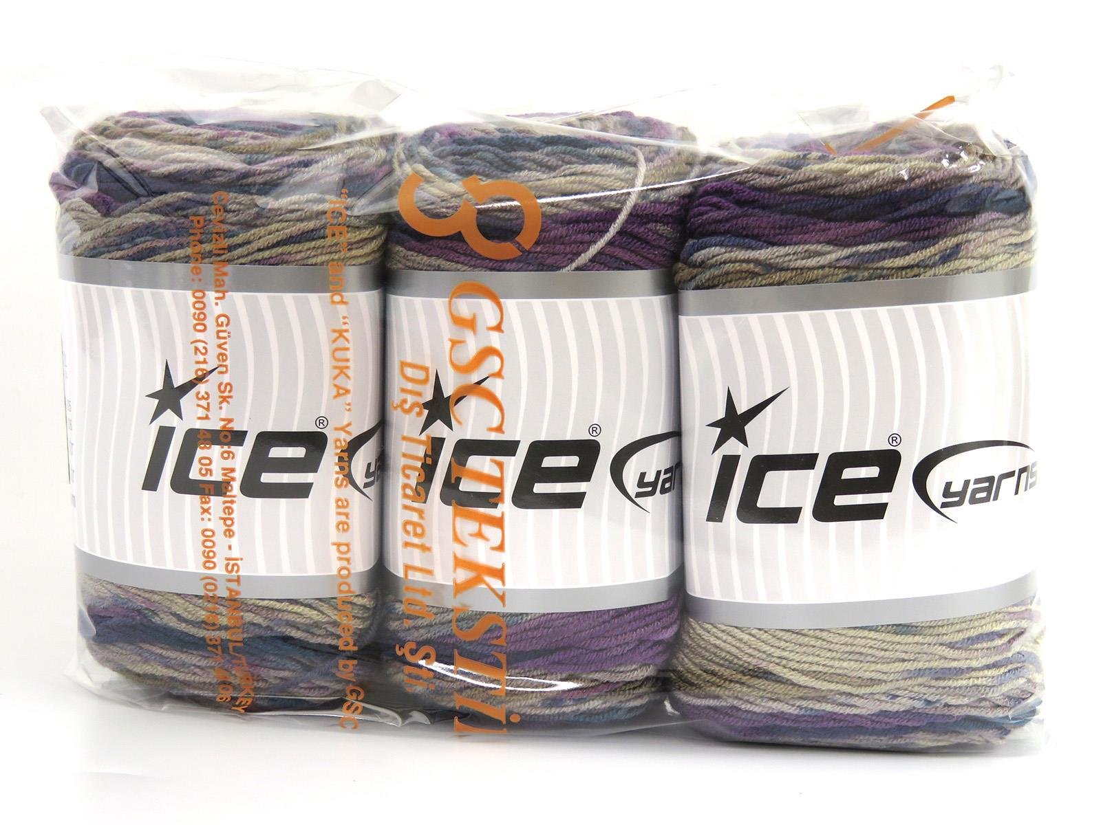 Baby Dream Batik Purple, Turquoise, Grey, Camel