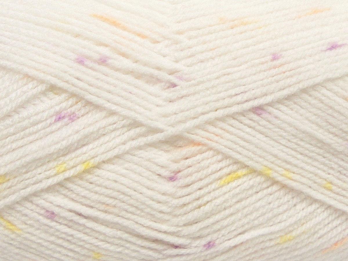 Baby Lollipop White, Lilac, Orange, Yellow