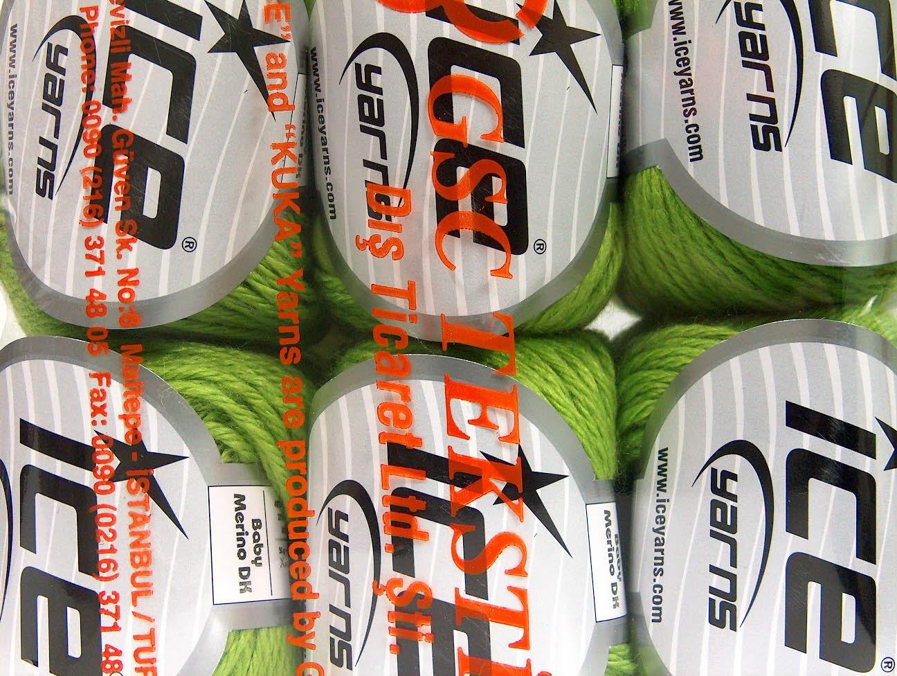 Baby Merino DK Green