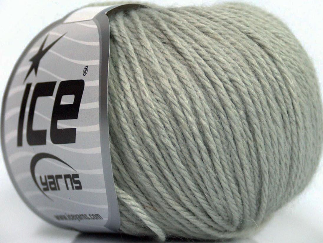 Baby Merino DK Light Grey