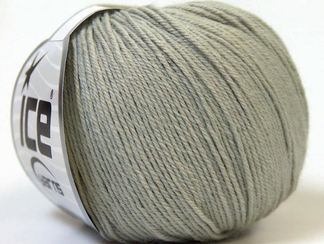 Baby Merino Light Grey