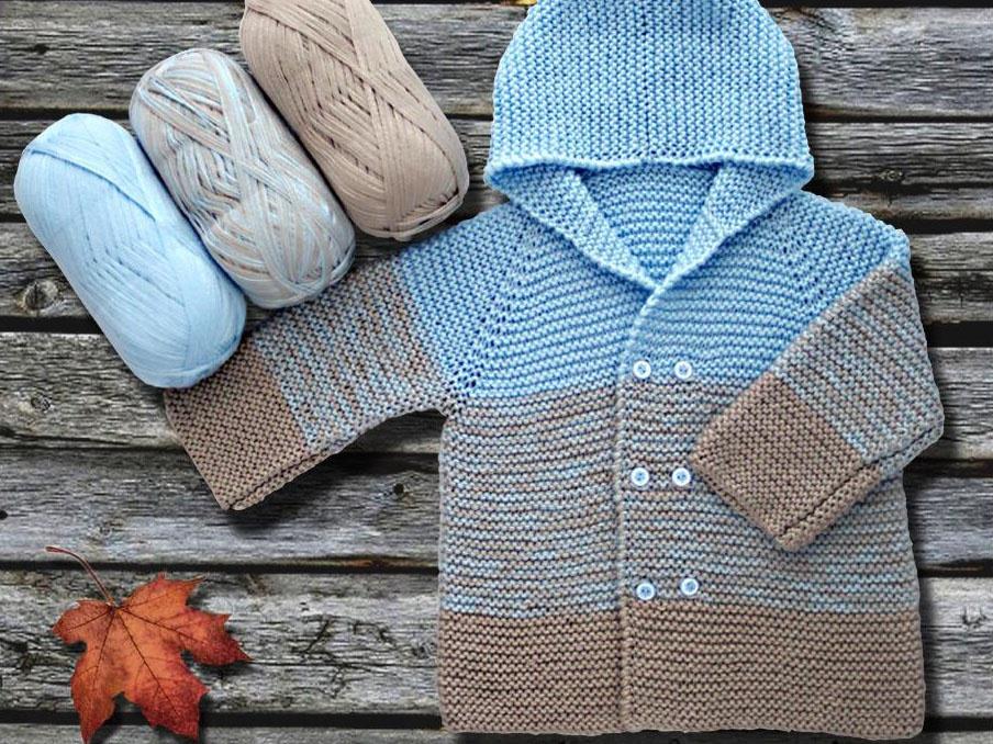 Baby Ombre Beige, Baby Blue