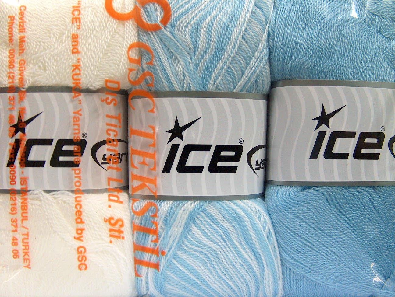 Baby Ombre White, Baby Blue