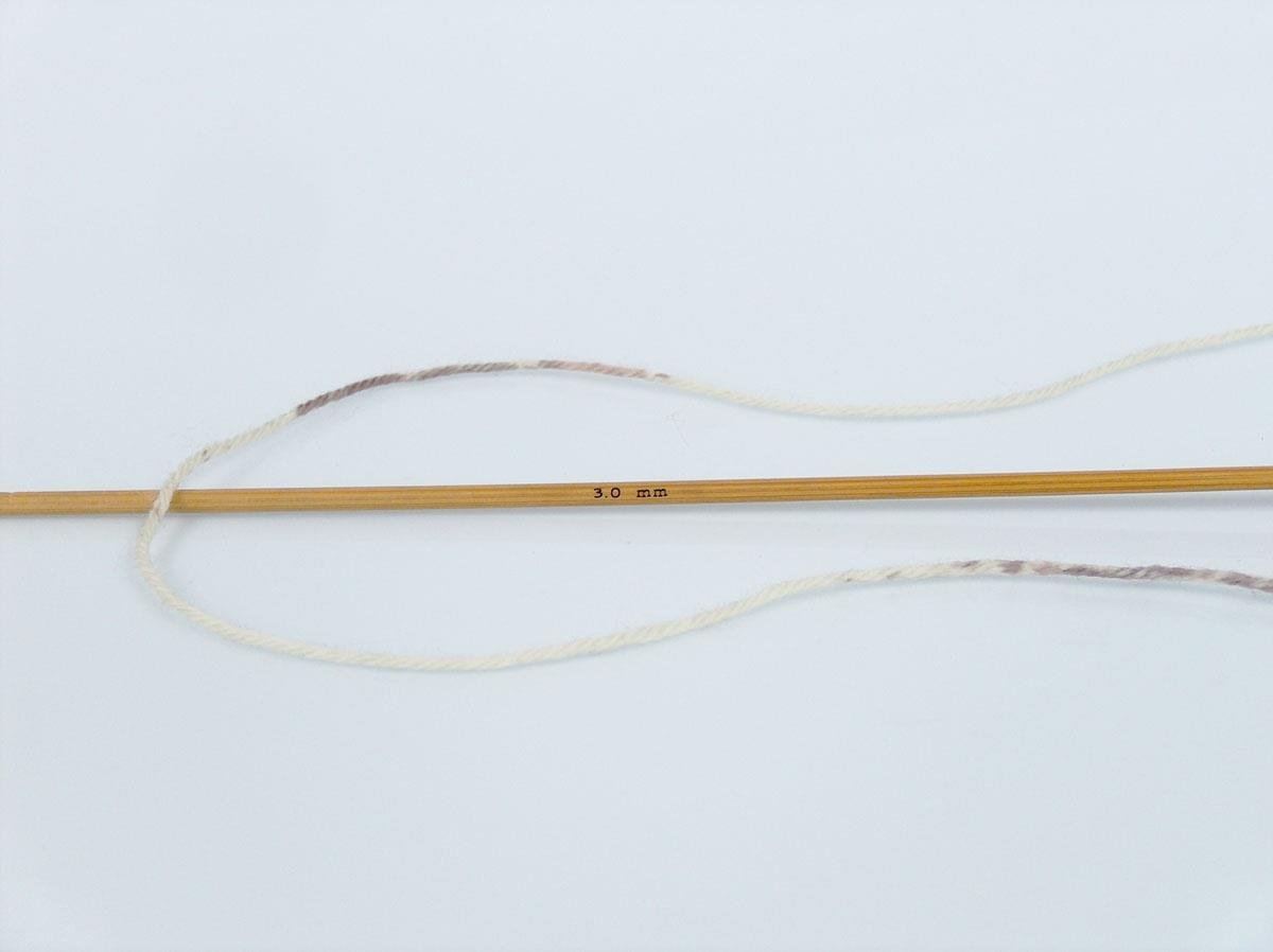 Baby Superwash Merino Print Brown, Beige