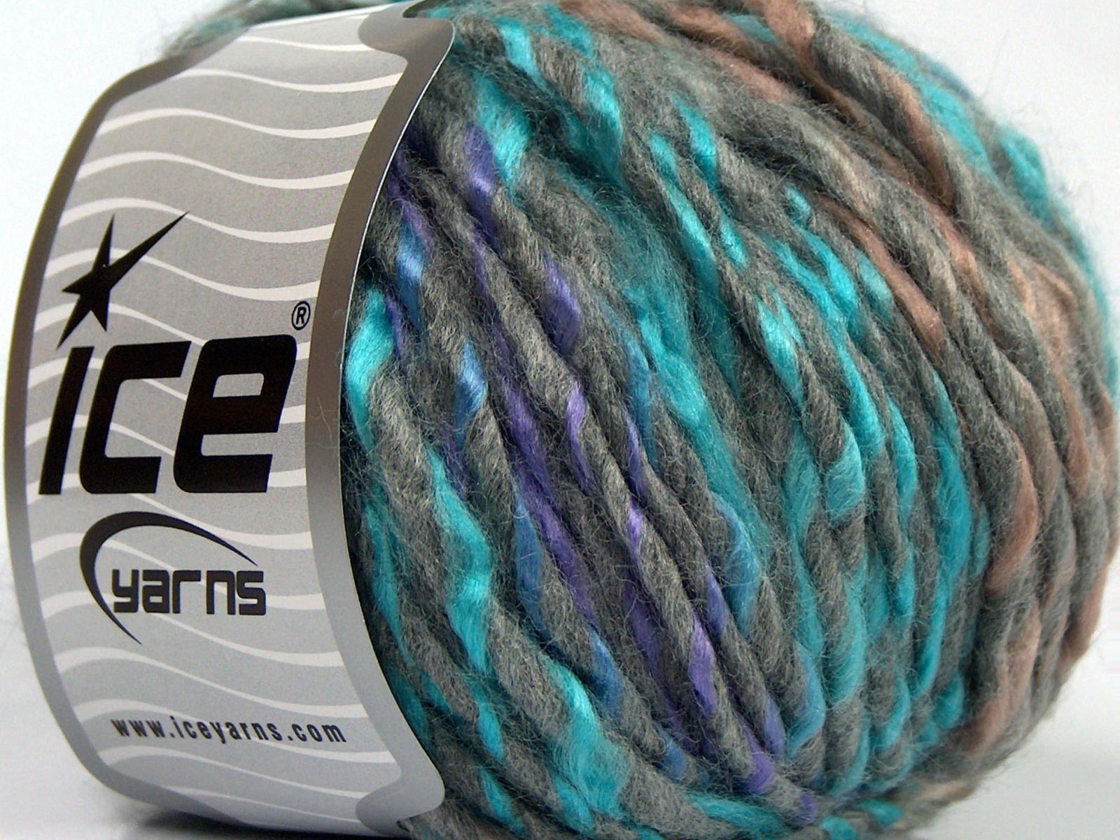 Baby Twist Lilac, Turquoise, Light Grey, Light Pink