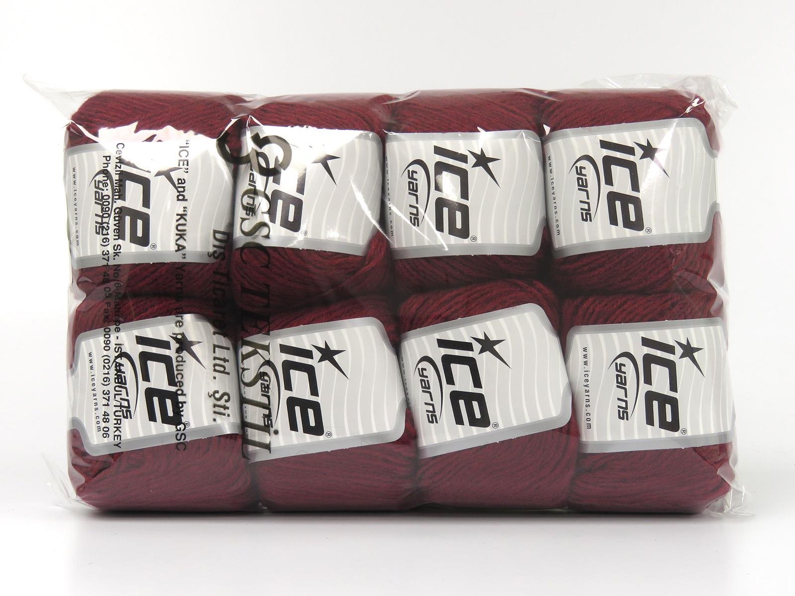 Bambino Merino Dark Red