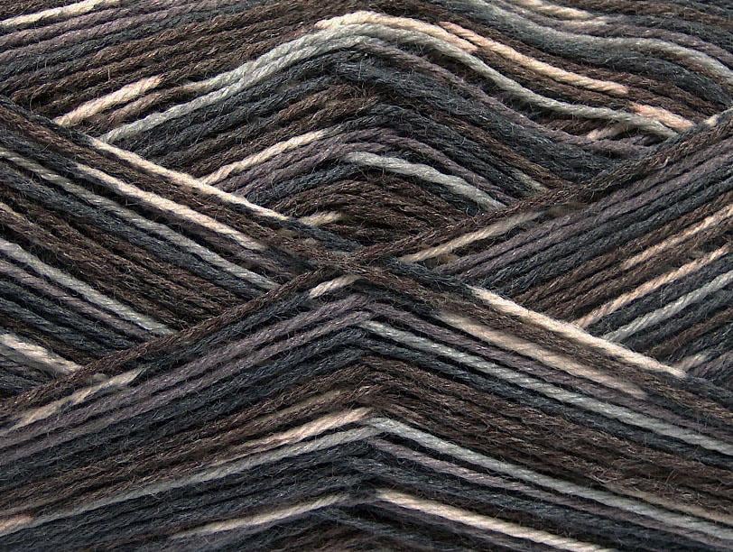 Bamboo Sock Brown Shades, Grey Shades