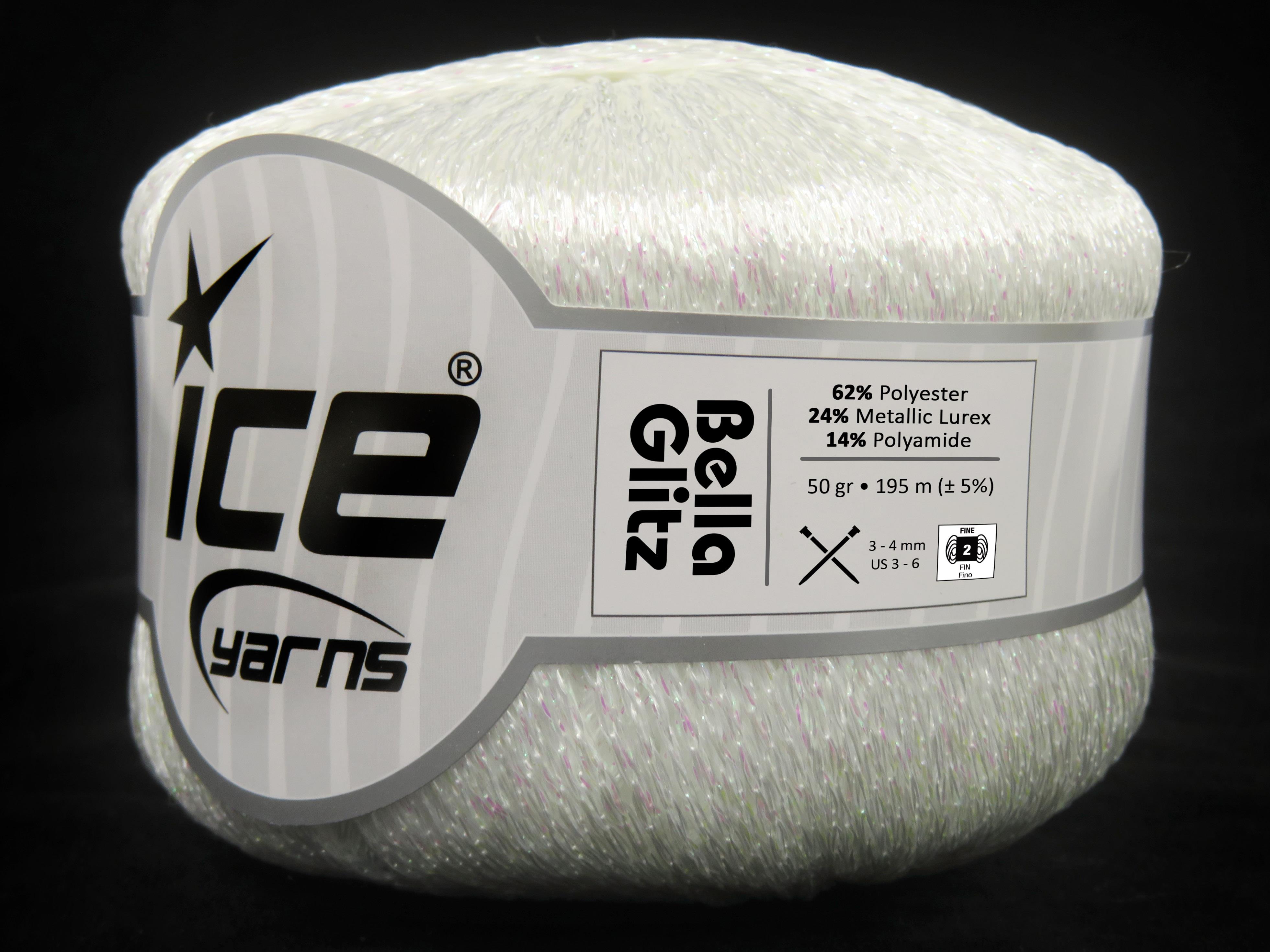 Bella Glitz White, Iridescent