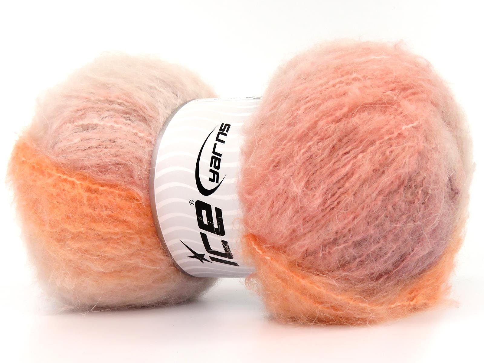 Bella Mohair Copper, Salmon Shades