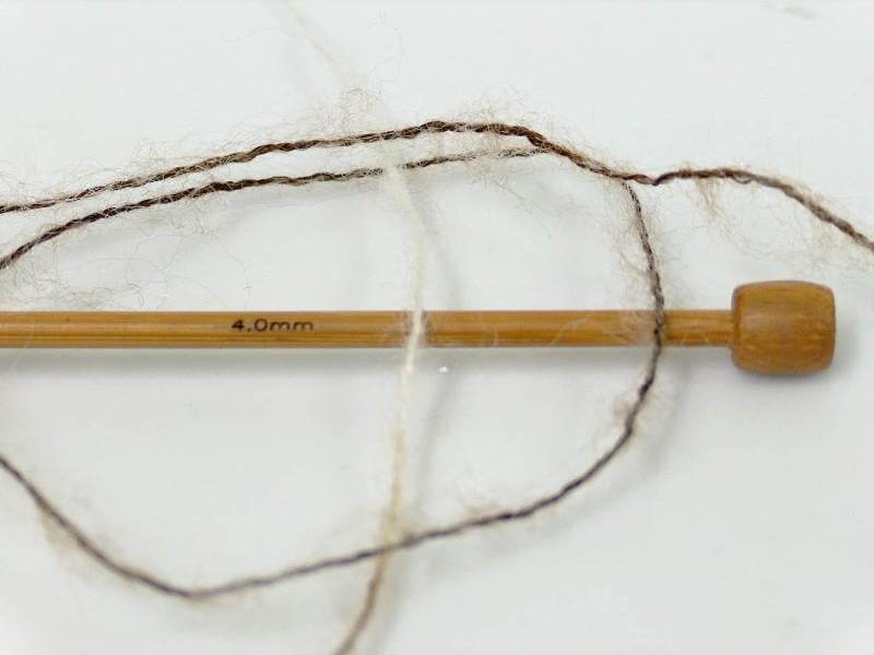 Bermuda Mohair Green, White, Camel