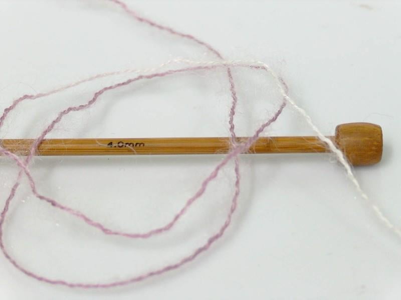 Bermuda Mohair White, Purple, Lilac