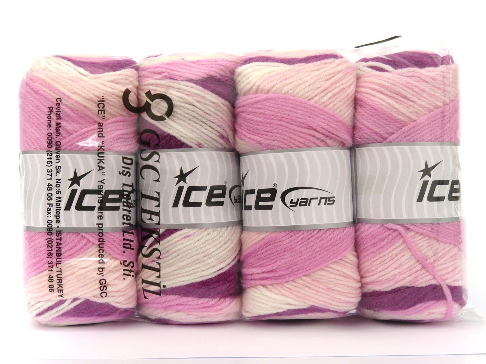 Big Bang White, Purple, Pink Shades