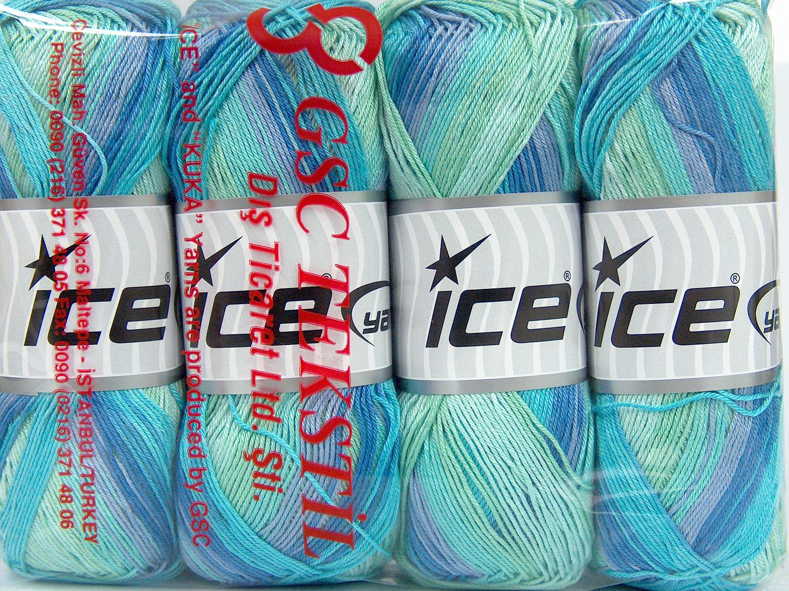 Biscuit Blue, Turquoise, Green Shades, Lilac Shades