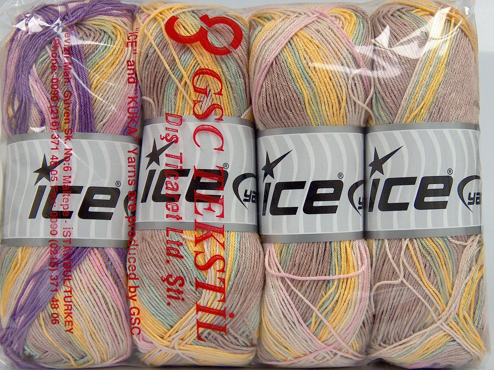 Biscuit Pink, Purple, Lilac, Yellow, Camel, Beige