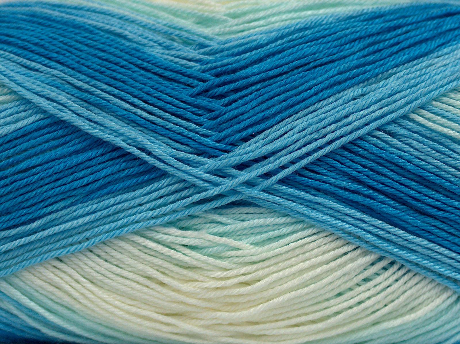 Biscuit White, Blue Shades