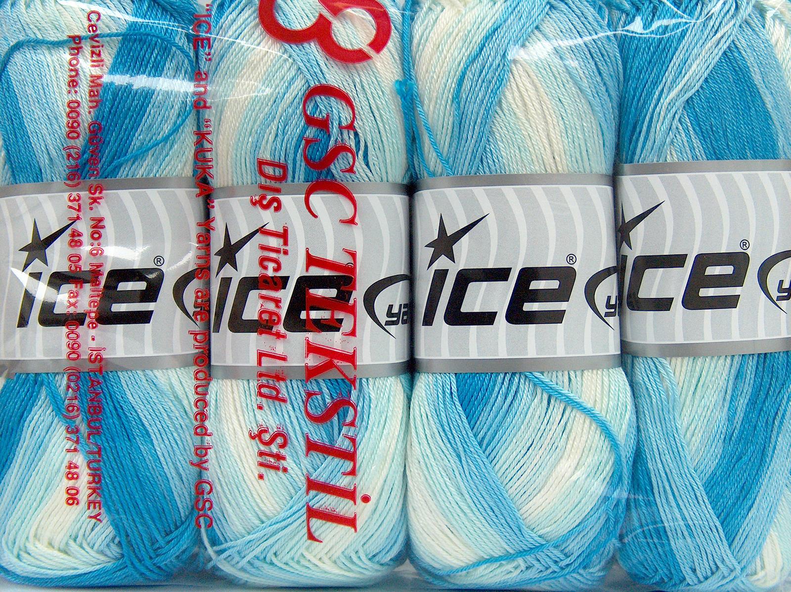 Biscuit White, Blue Shades