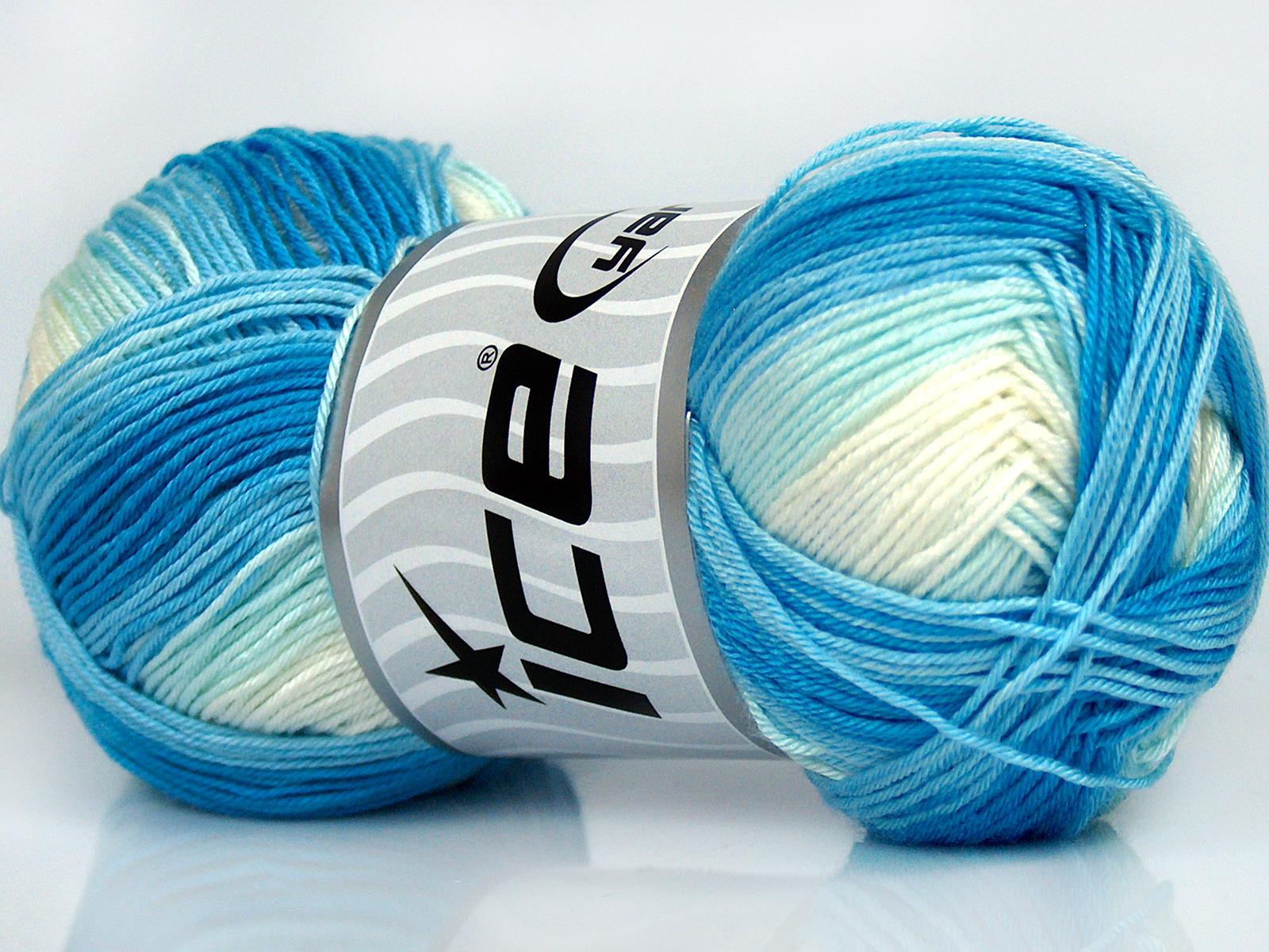 Biscuit White, Blue Shades