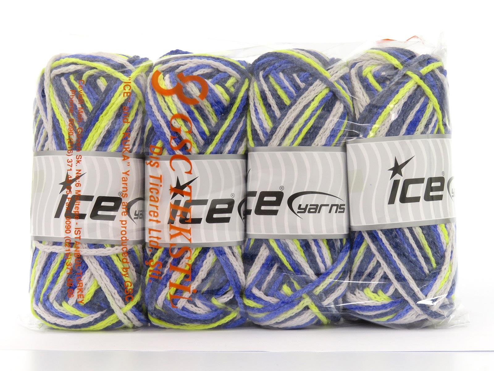 Bonfire Air Blue Shades, Beige, Neon Yellow