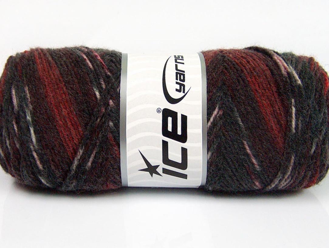 Bonito Ethnic Burgundy, Maroon, Grey Shades