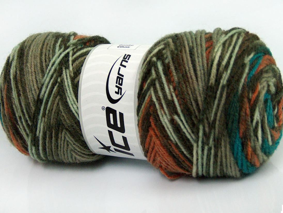 Bonito Ethnic Green Shades, Copper