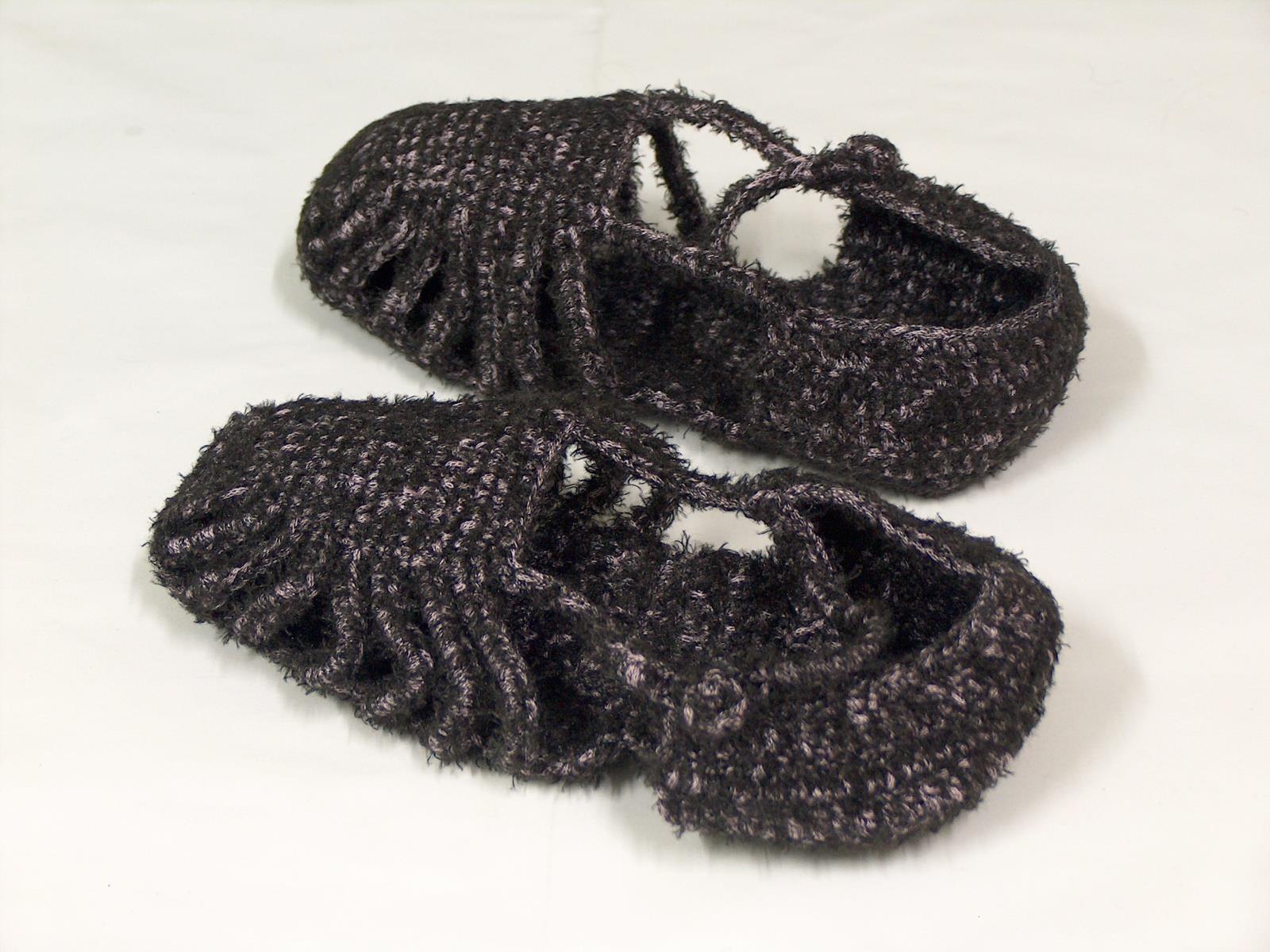 Bootees Purple