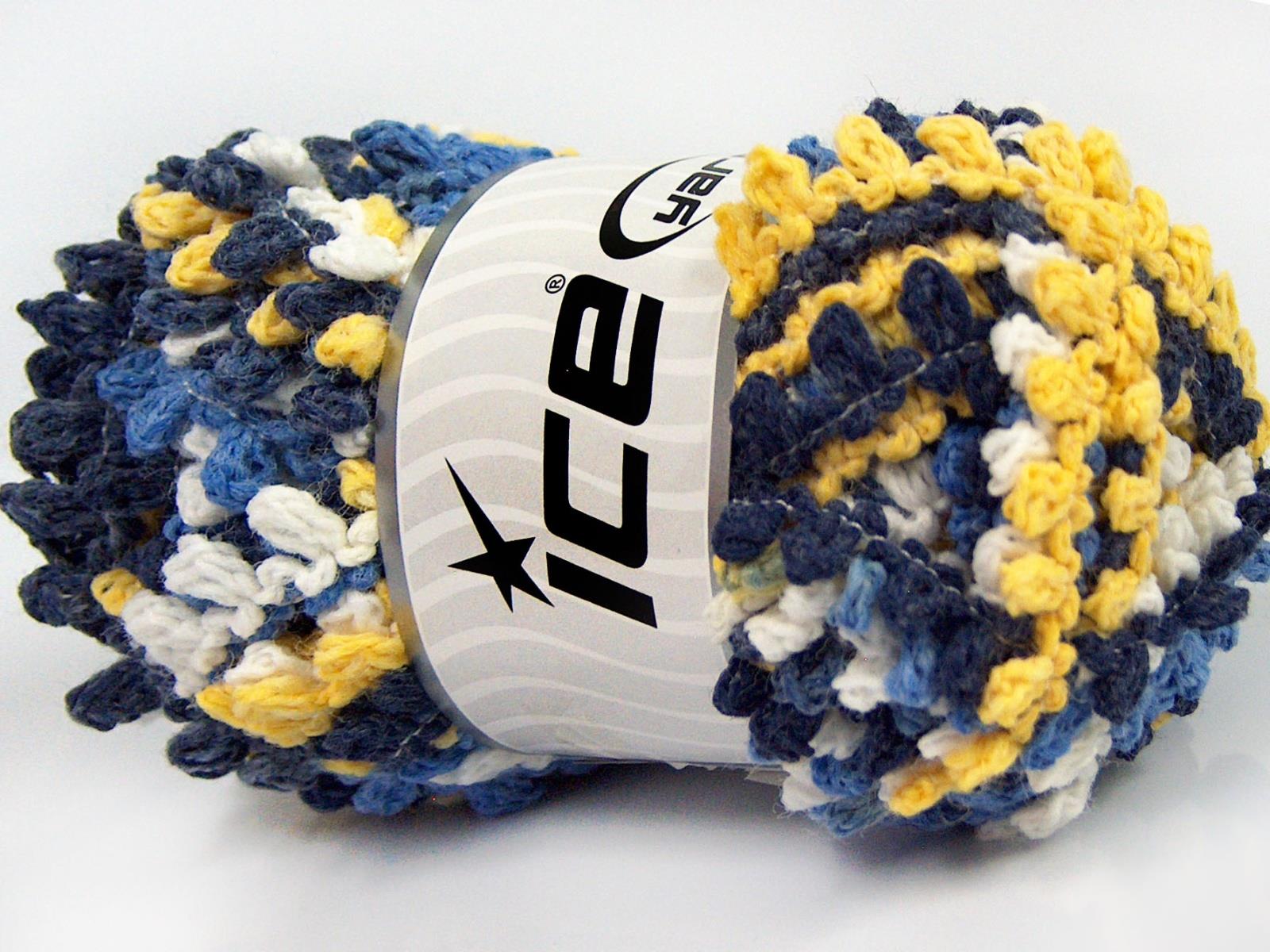 Boucleron Chain Blue, White, Yellow, Navy