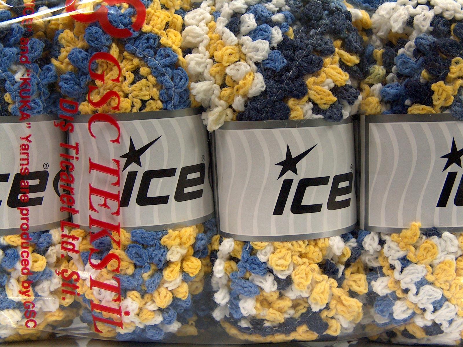 Boucleron Chain Blue, White, Yellow, Navy