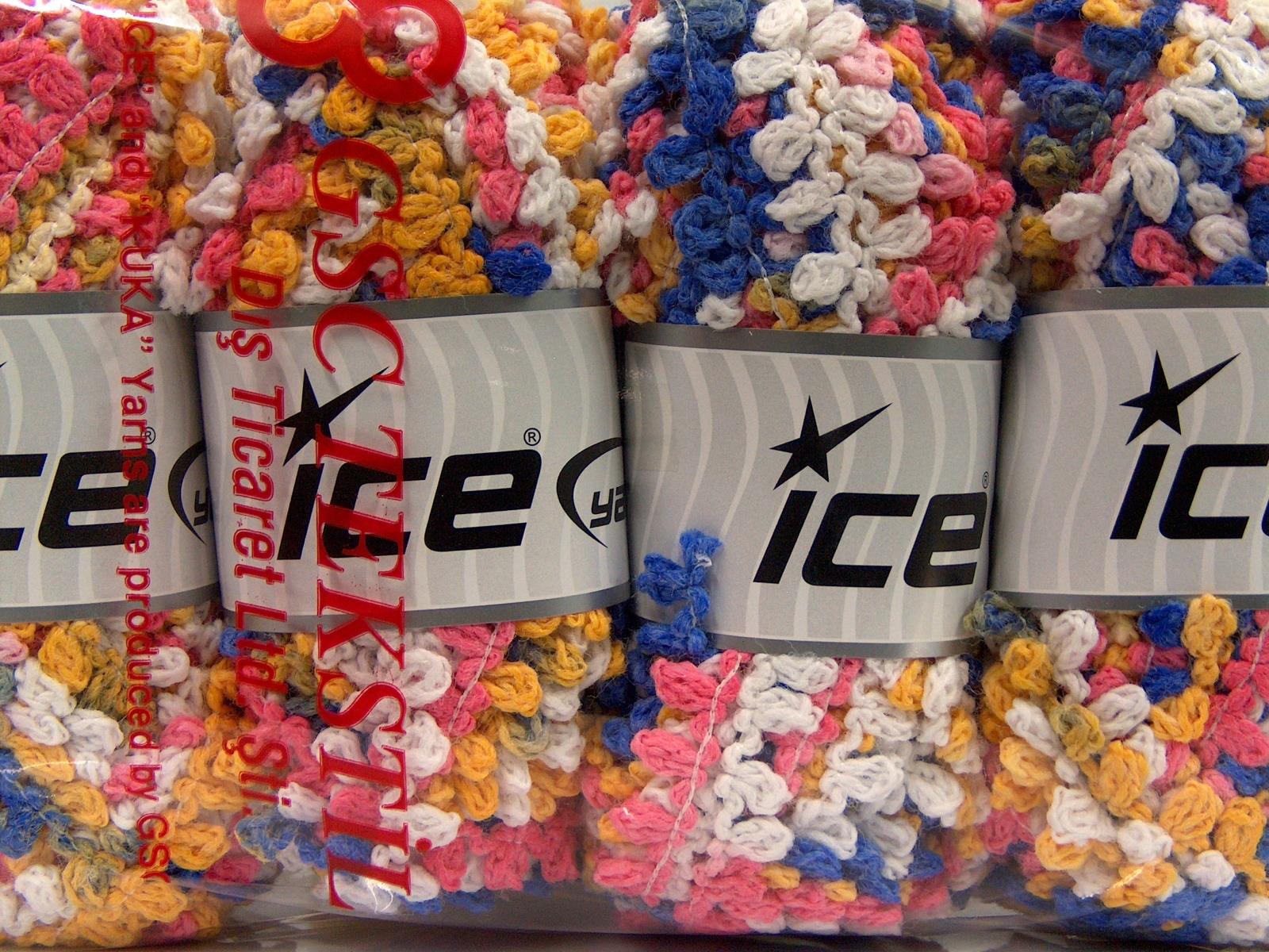 Boucleron Chain Pink, Blue, White, Yellow