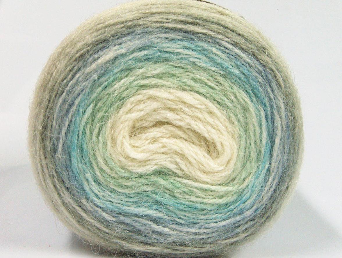 Cakes Alpaca Cream, Turquoise, Grey, Mint Green