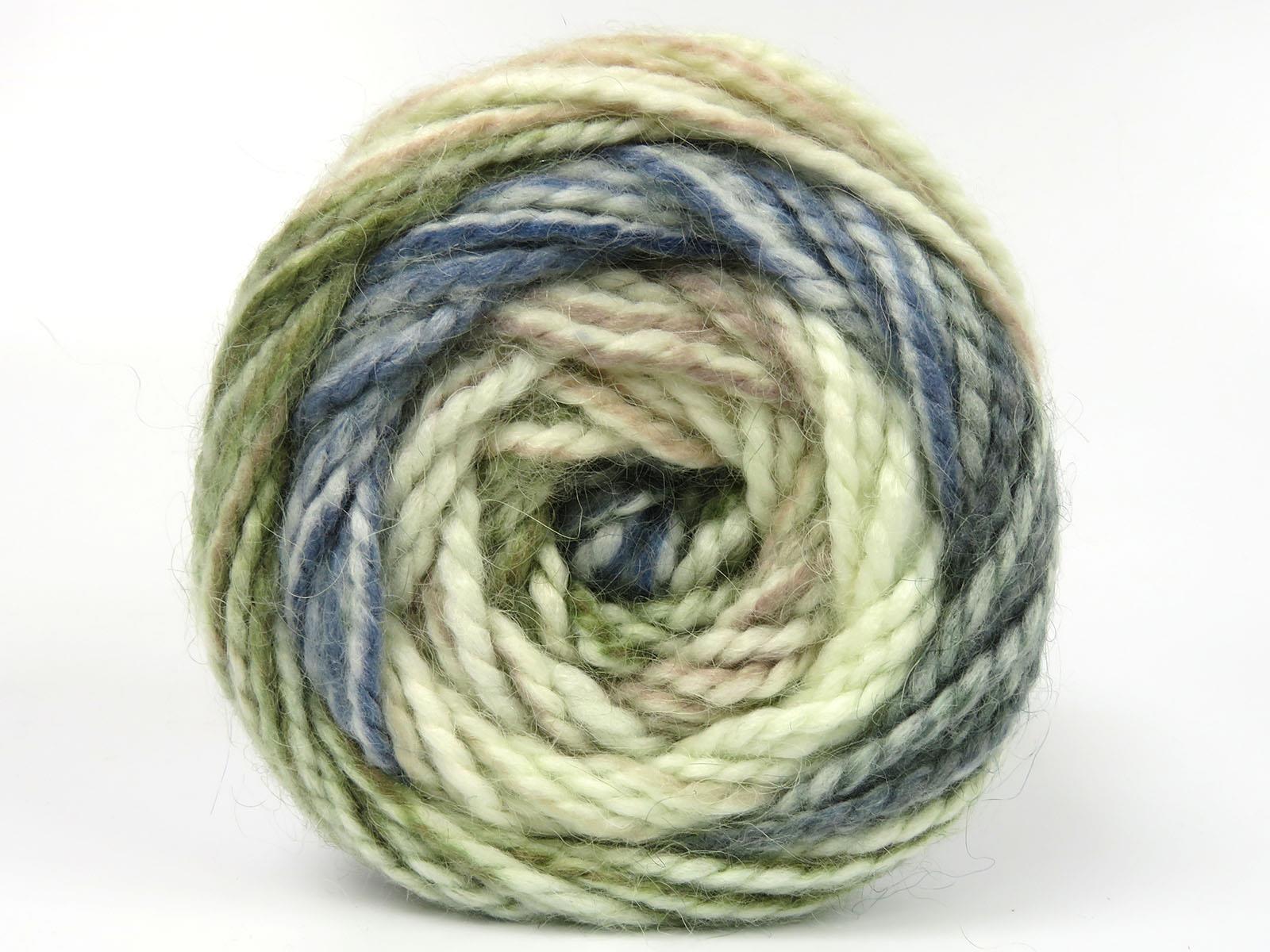 Cakes Alpine Angora Green, Blue, Ecru, Antique Pink