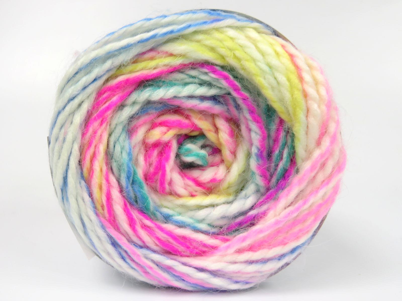 Cakes Alpine Angora Green, Blue, Purple, Yellow, Fuchsia, Ecru