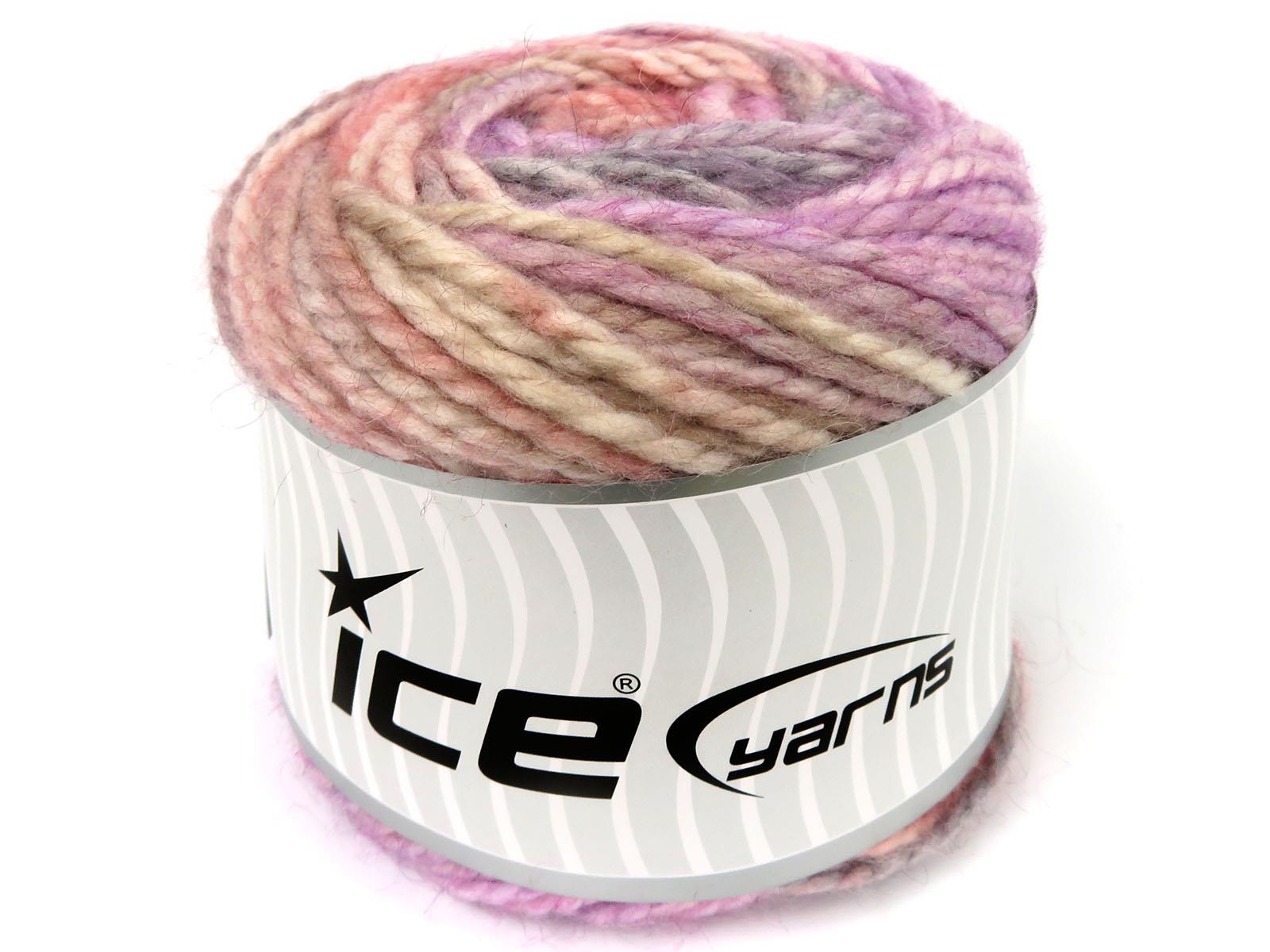 Cakes Alpine Angora Lilac, Grey, Camel, Salmon