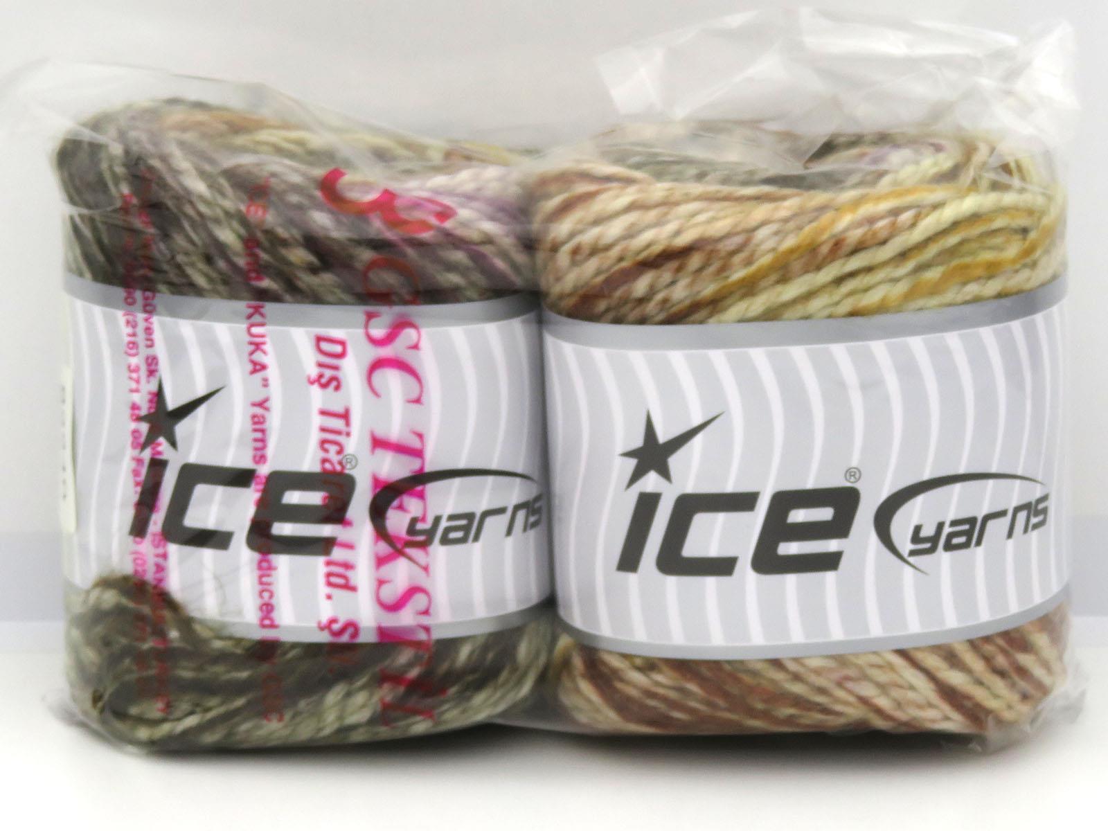 Cakes Alpine Angora Purple, Gold, Brown Shades, Copper