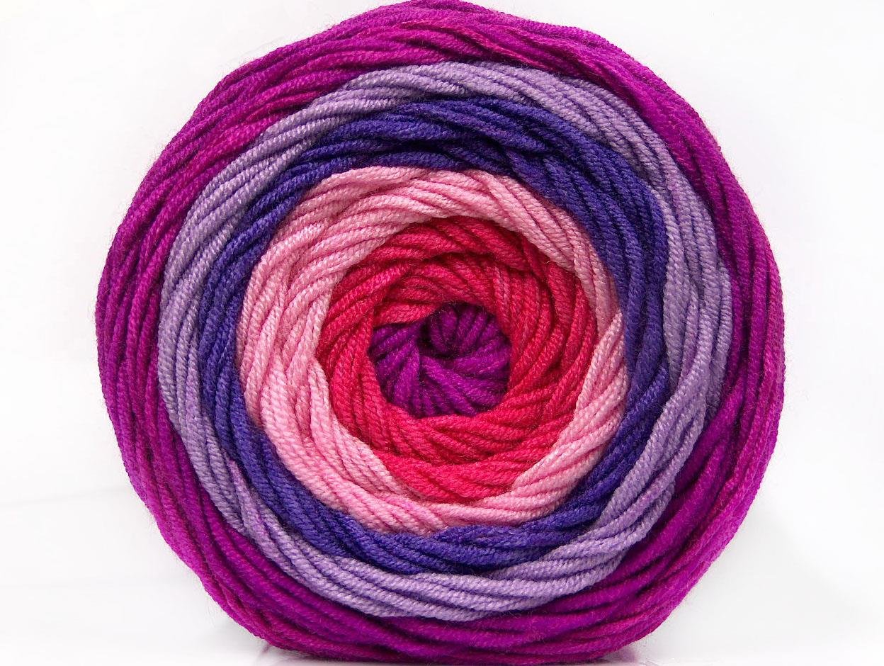 Cakes Aran Pink, Salmon, Lilac Shades