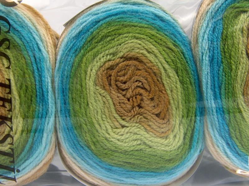 Cakes Baby Fine Brown Shades, Green Shades, Turquoise Shades