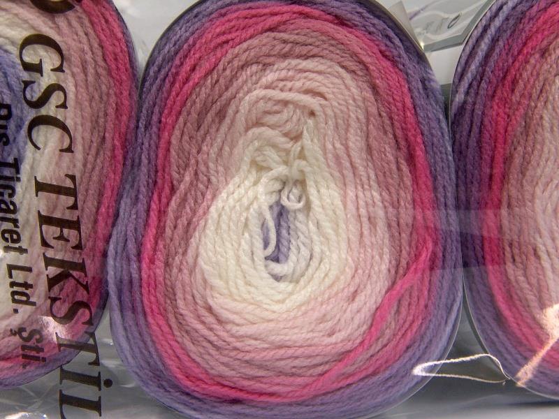 Cakes Baby Fine White, Lilac Shades, Pink Shades