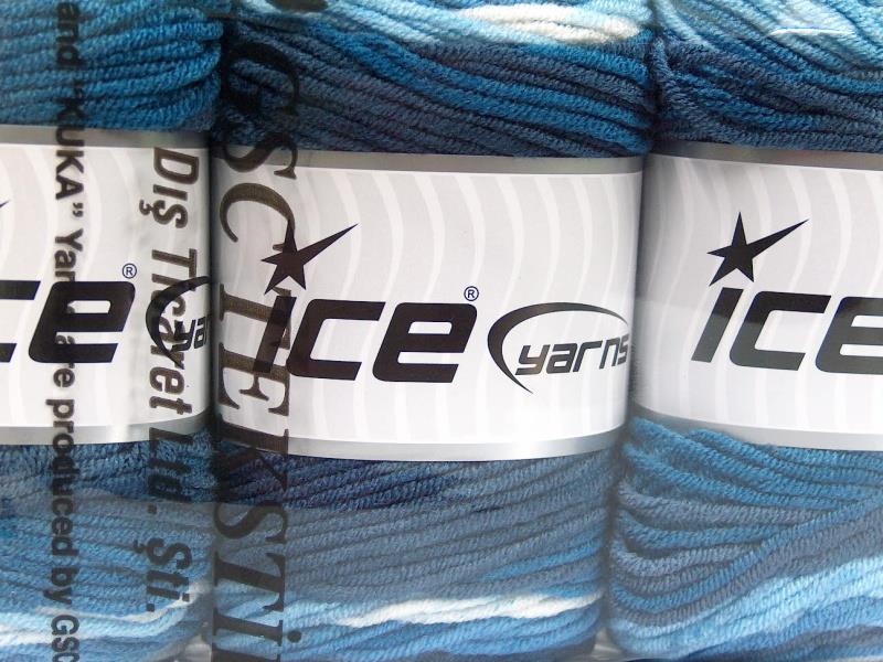 Cakes Blues White, Blue Shades