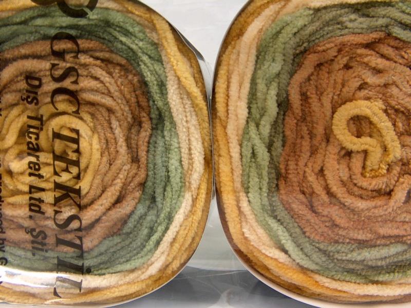 Cakes Chenille Brown Shades, Khaki