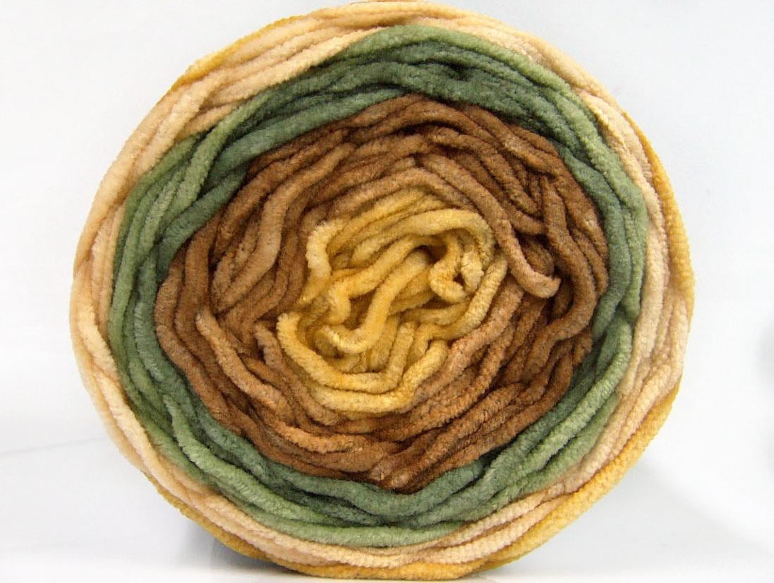 Cakes Chenille Brown Shades, Khaki