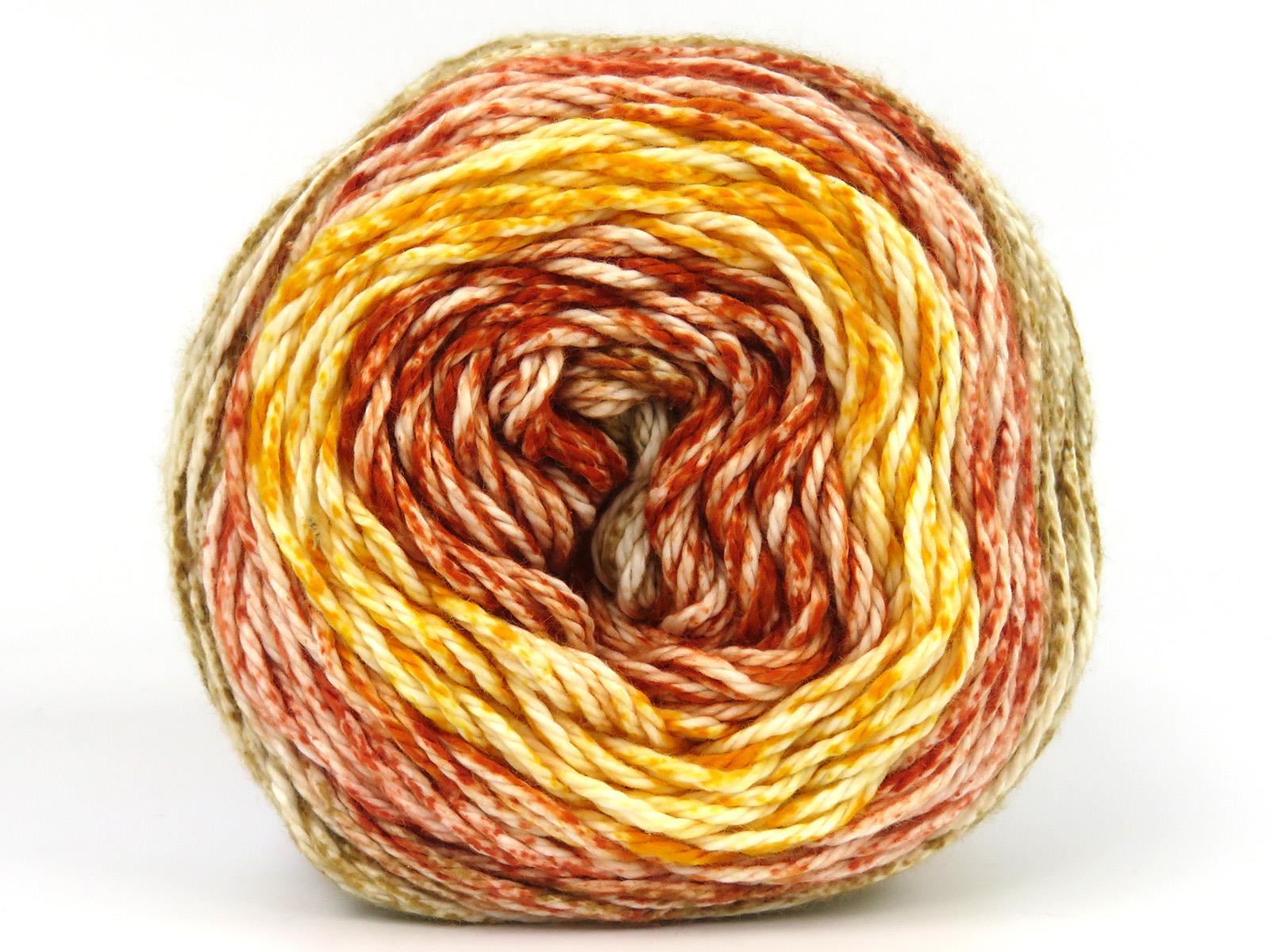 Cakes Cotton Royal White, Gold, Camel, Copper