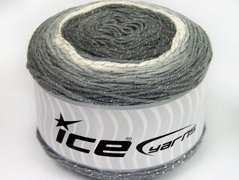 Cakes Glitz White, Grey Shades