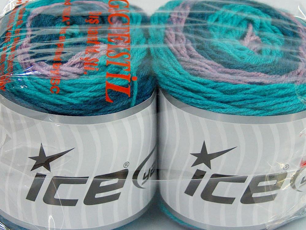 Cakes Lilac, Turquoise, Teal