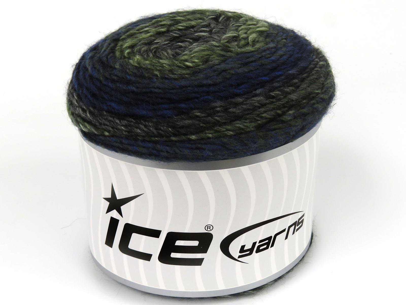 Cakes Melange Green, Black, Blue, Grey