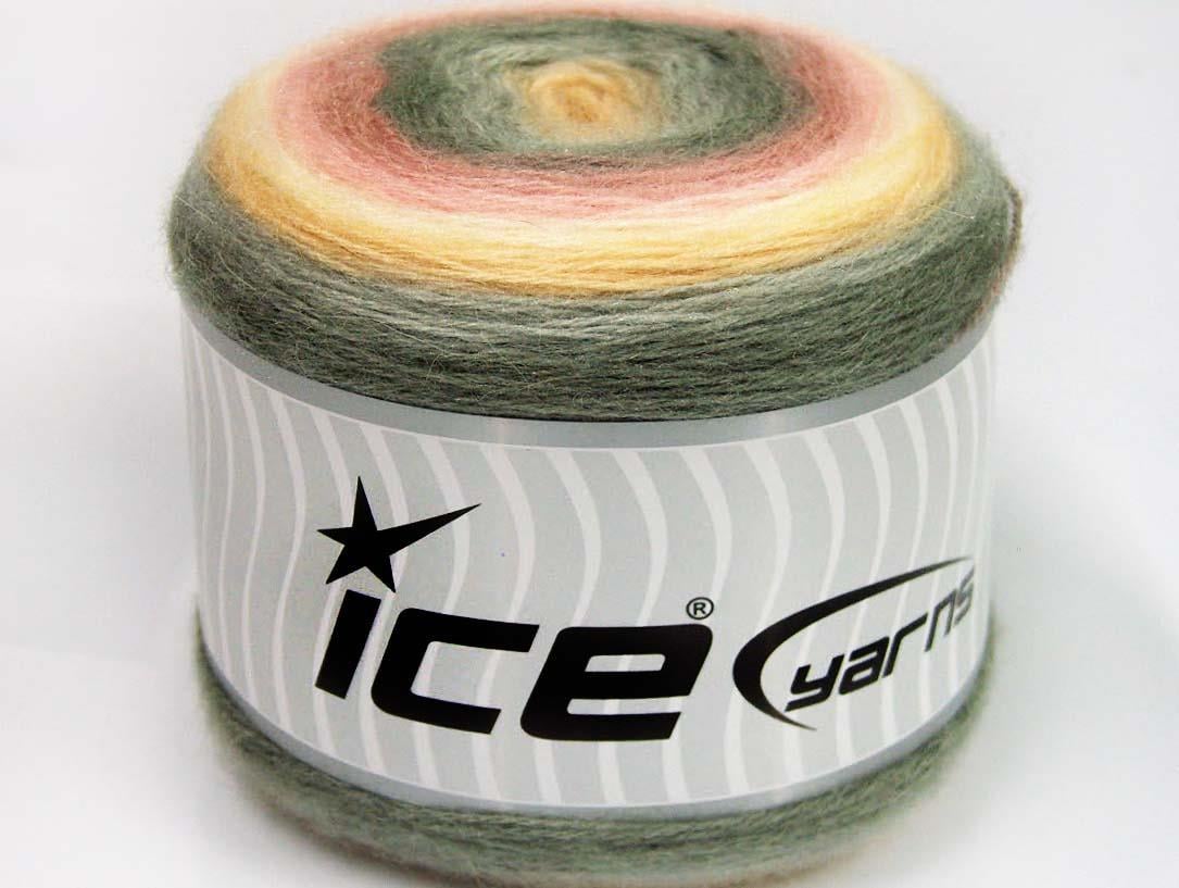 Cakes Mohair Cream, Pink Shades, Grey Shades