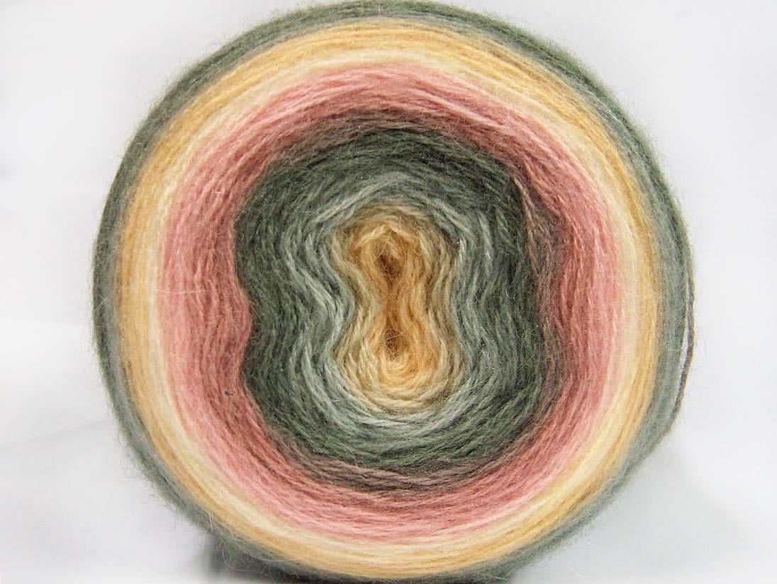 Cakes Mohair Cream, Pink Shades, Grey Shades