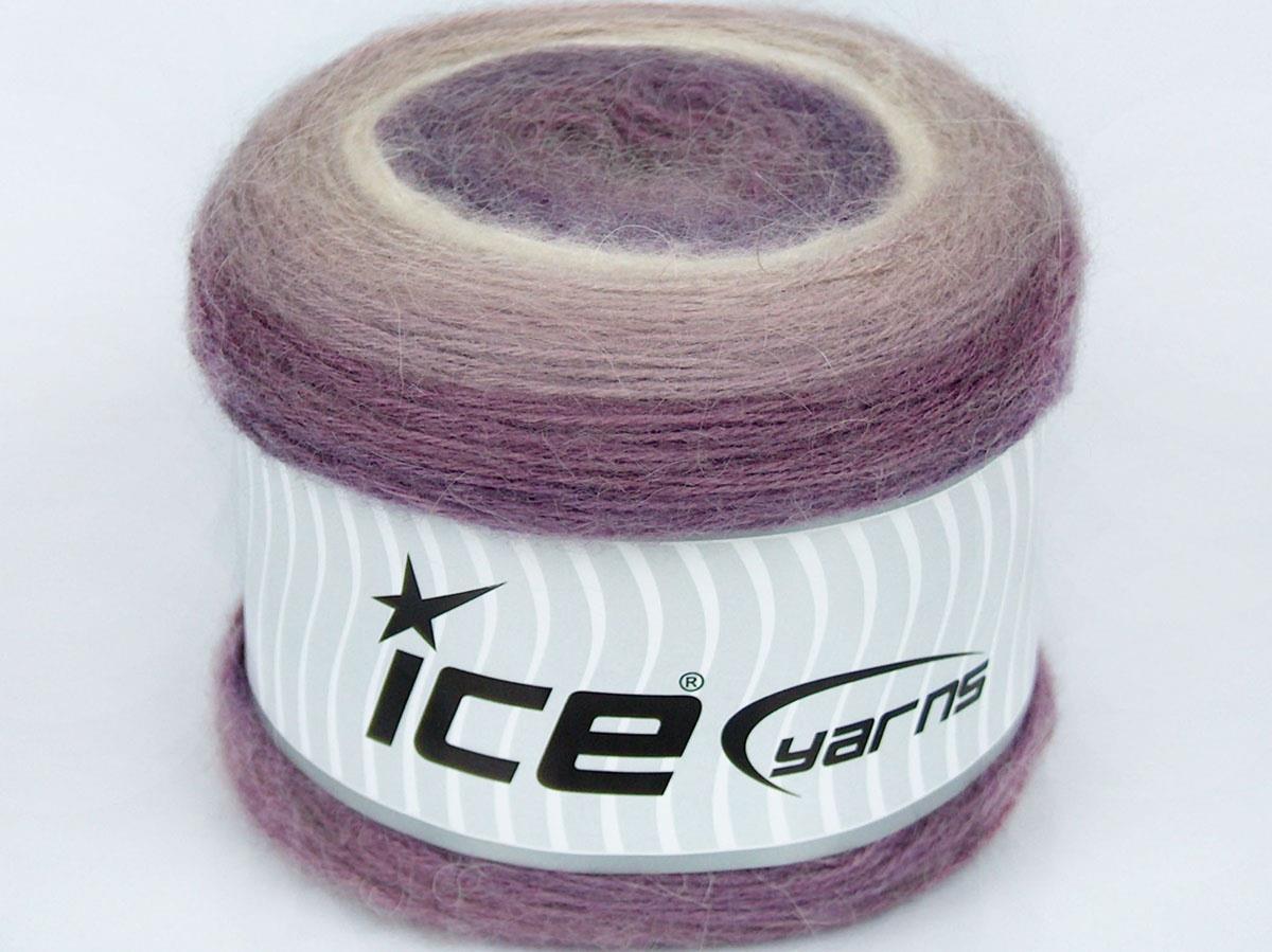 Cakes Mohair Cream, Purple Shades