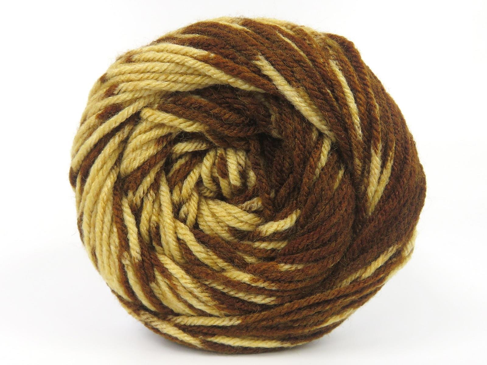 Cakes Wool Design Brown Shades