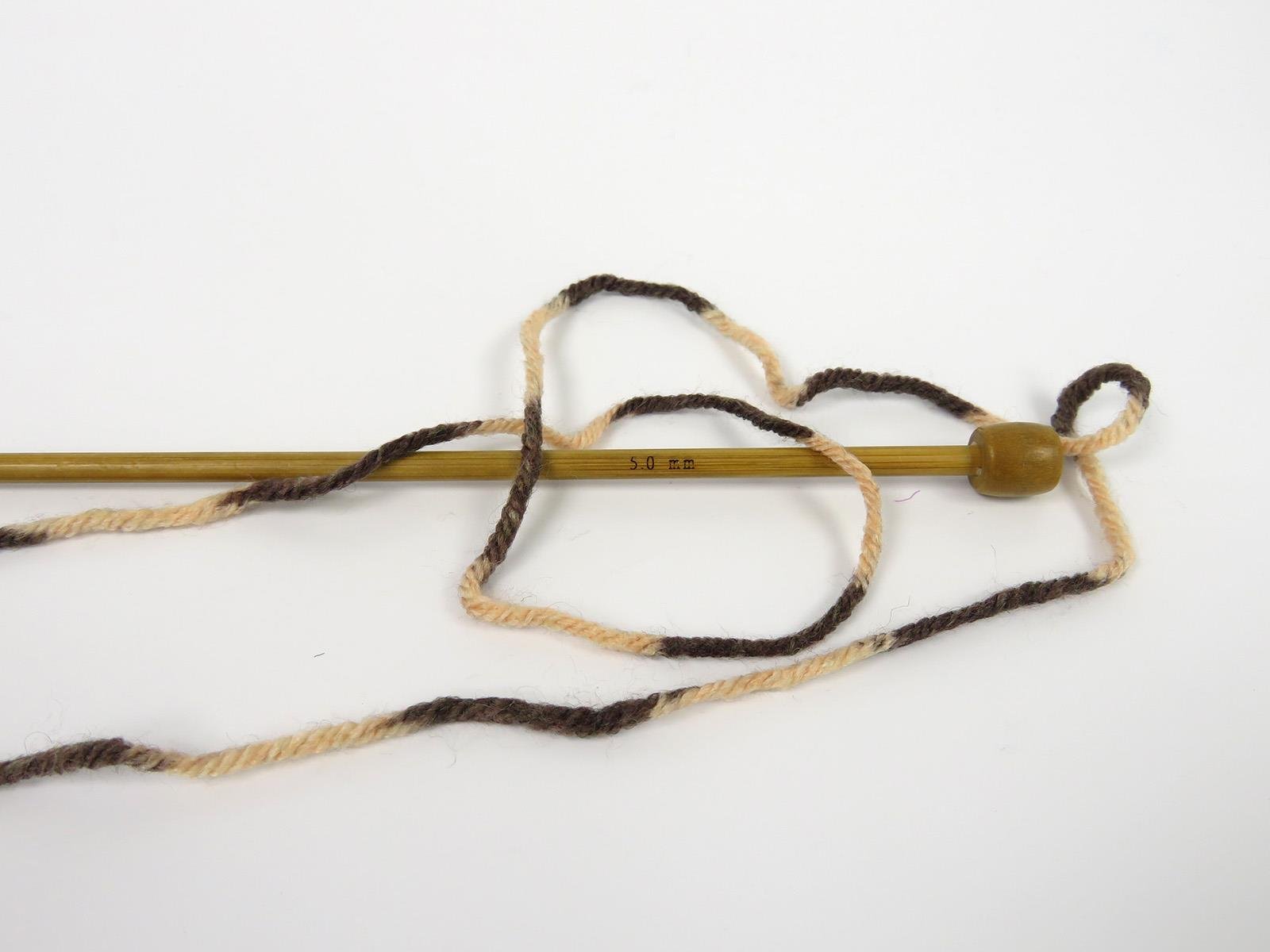 Cakes Wool Design Brown Shades, Light Salmon